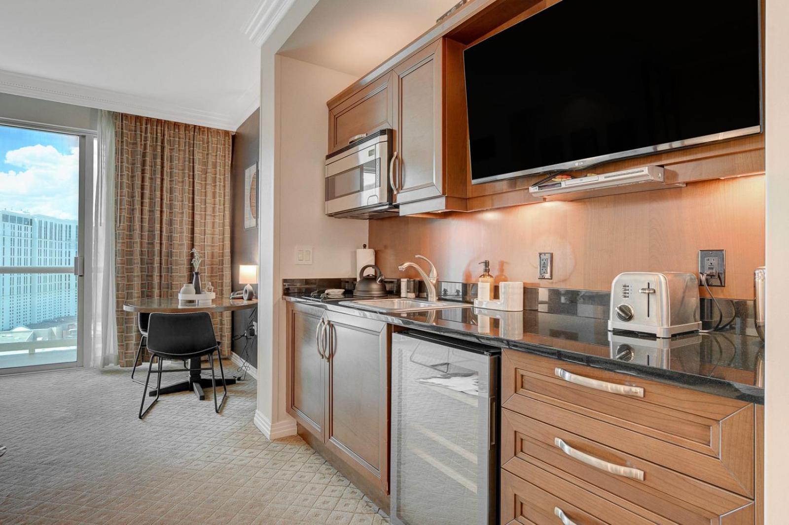 לאס וגאס Premium Suite Mgm Signature High Flr Balcony Strip View מראה חיצוני תמונה