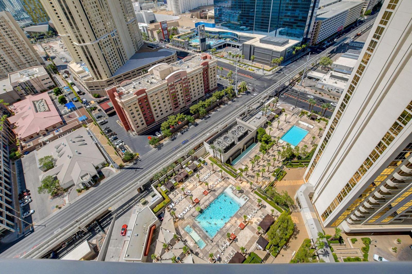 לאס וגאס Premium Suite Mgm Signature High Flr Balcony Strip View מראה חיצוני תמונה