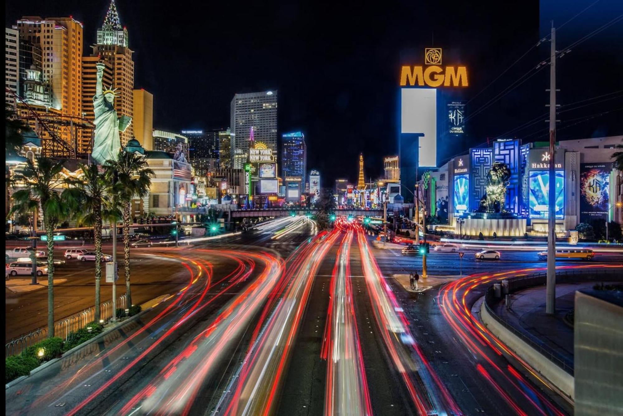 לאס וגאס Premium Suite Mgm Signature High Flr Balcony Strip View מראה חיצוני תמונה