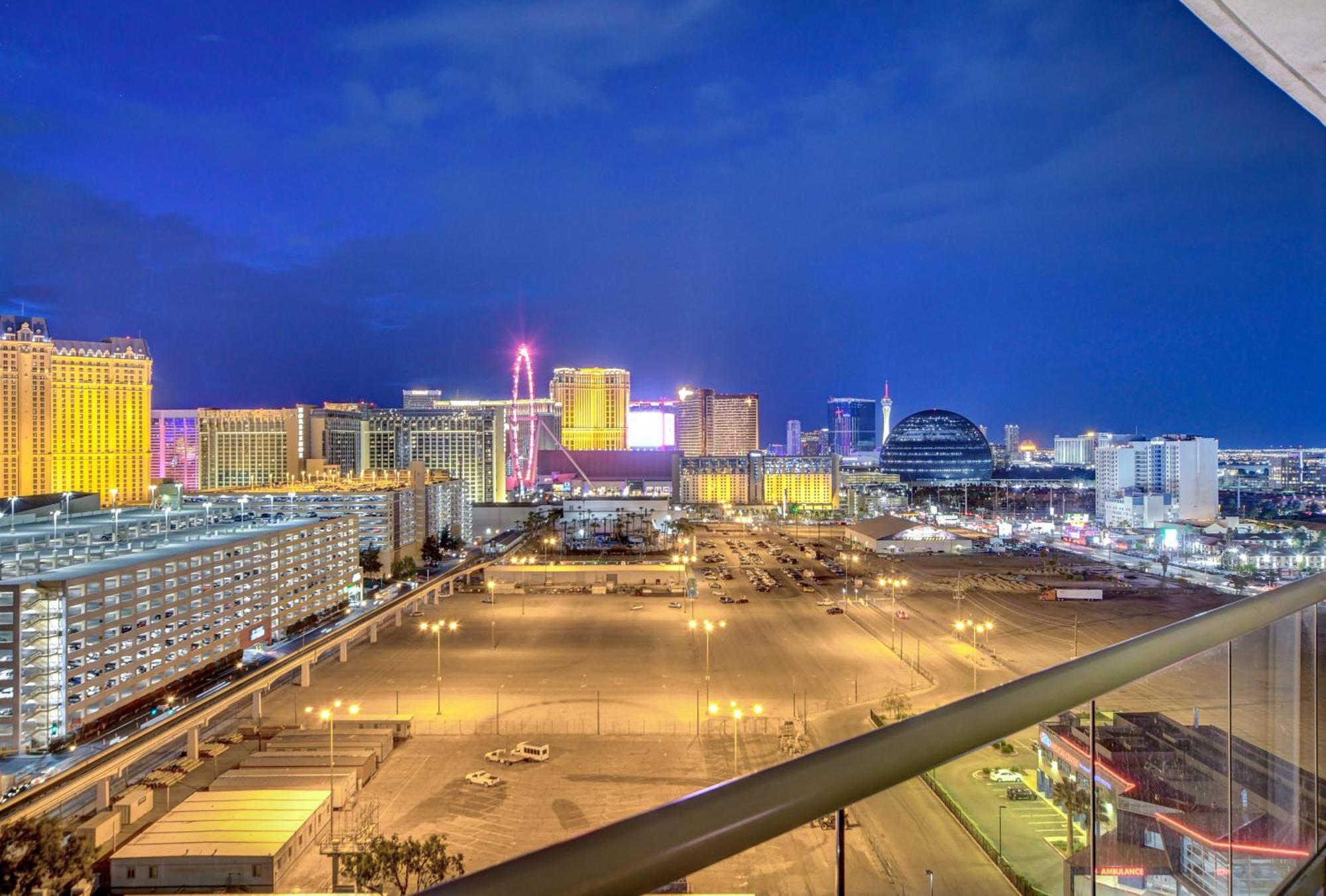 לאס וגאס Premium Suite Mgm Signature High Flr Balcony Strip View מראה חיצוני תמונה